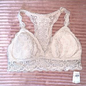 Aerie Endless Lace Racerback Bralette